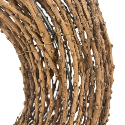 Proutěný věnec TEMBA 60 cm (ø15cm)