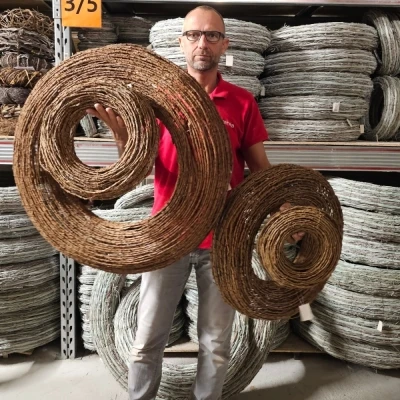 Proutěný věnec TEMBA 80 cm (ø19cm)