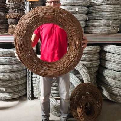 Proutěný věnec TEMBA 80 cm (ø19cm)