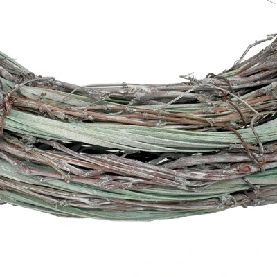 Proutěný věnec THALLOS 42 cm (ø7,5cm)