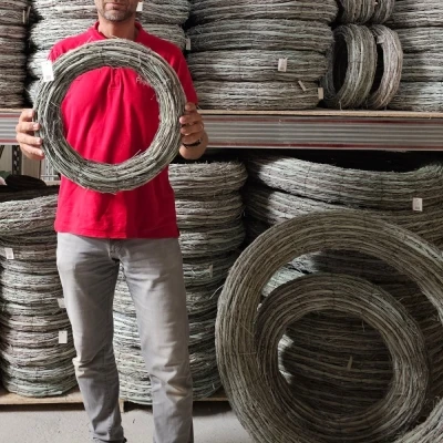 Proutěný věnec THALLOS 42 cm (ø7,5cm)