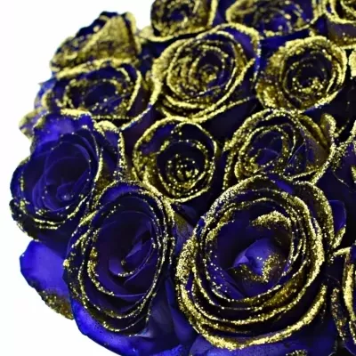 ROSA PURPLE VENDELA GOLD GLITTERS 50cm (M)