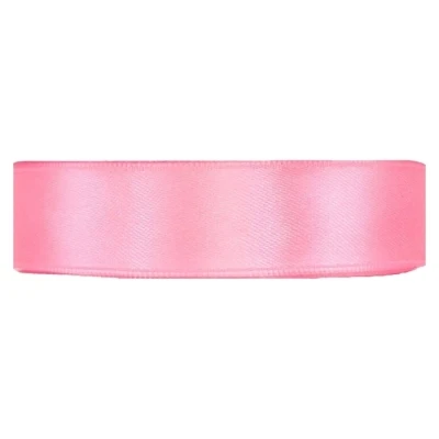 Saténová stuha oboustranná 25m x 20mm Barbie růžová