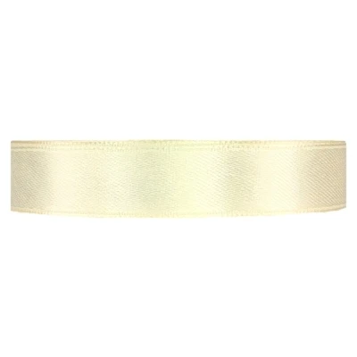 Saténová stuha oboustranná 25m x 20mm jasmínová