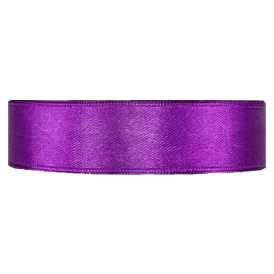 Saténová stuha oboustranná 25m x 20mm kosatcová