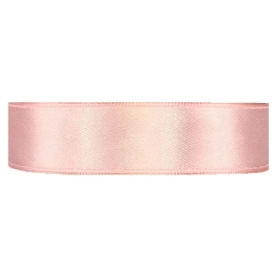 Saténová stuha oboustranná 25m x 20mm pudrová růžová