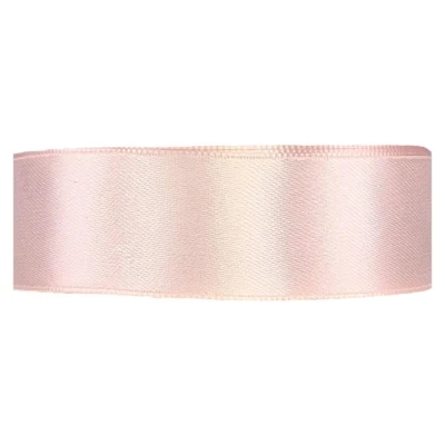 Saténová stuha oboustranná 25m x 25mm perleťová
