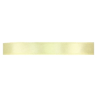 Saténová stuha oboustranná 25m x 9mm vanilková