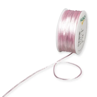 Saténový provázek růžový 2mm x 50m