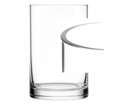 SILNOSTĚNNÁ VÁZA KYLIN CYLINDER ø15cm výška 20cm tl.5mm