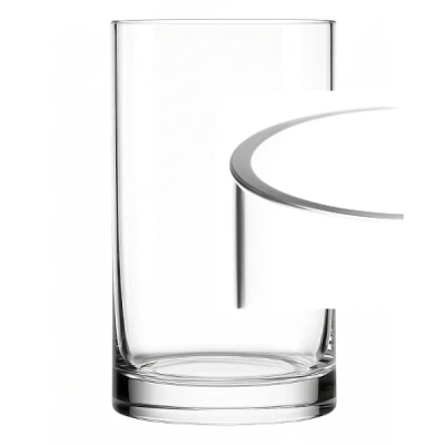 SILNOSTĚNNÁ VÁZA KYLIN CYLINDER ø15cm výška 25cm tl.5mm