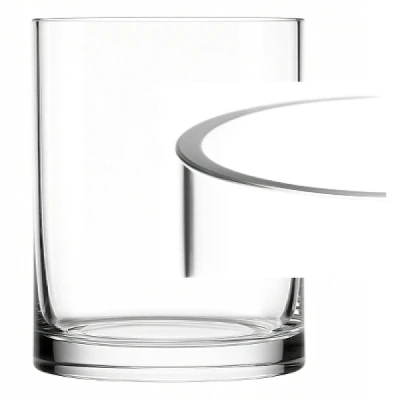 SILNOSTĚNNÁ VÁZA KYLIN CYLINDER ø15cm výška 30cm tl.5mm