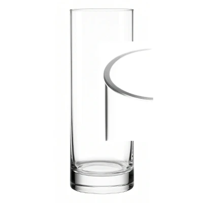 SILNOSTĚNNÁ VÁZA KYLIN CYLINDER ø15cm výška 40cm tl.5mm