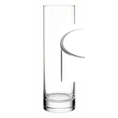 SILNOSTĚNNÁ VÁZA KYLIN CYLINDER ø15cm výška 50cm tl.5mm