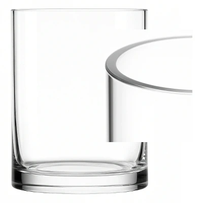 Silnostěnná vysoká váza Kylin cylinder ø20cm výška 25cm tl.5mm