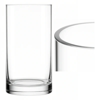 Silnostěnná vysoká váza Kylin cylinder ø20cm výška 40cm tl.5mm