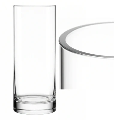 Silnostěnná vysoká váza Kylin cylinder ø20cm výška 60cm tl.6mm