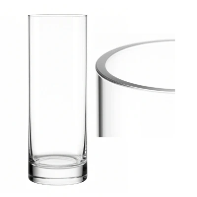 Silnostěnná vysoká váza Kylin cylinder ø20cm výška 80cm tl.7mm