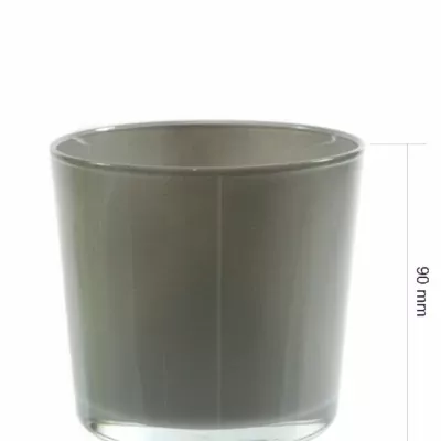 Skleněná miska NASHVILLE d10cm-šedá