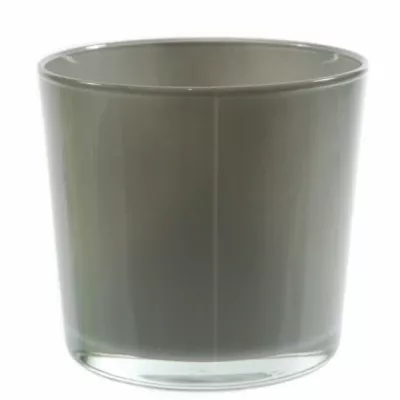 Skleněná miska NASHVILLE d10cm-šedá