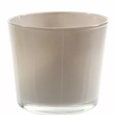 Skleněná miska NASHVILLE d12cm-béžová