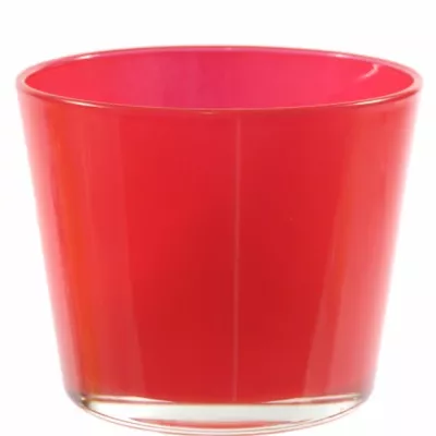 Skleněná miska NASHVILLE d12cm-červená