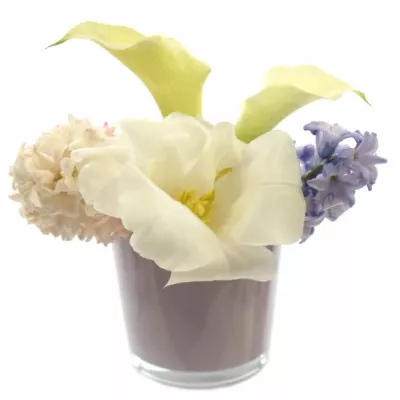 Skleněná miska NASHVILLE d12cm-lila