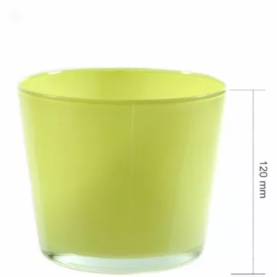 Skleněná miska NASHVILLE d12cm-žlutá