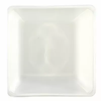 Skleněná miska OHIO 13x13x12cm-bílá