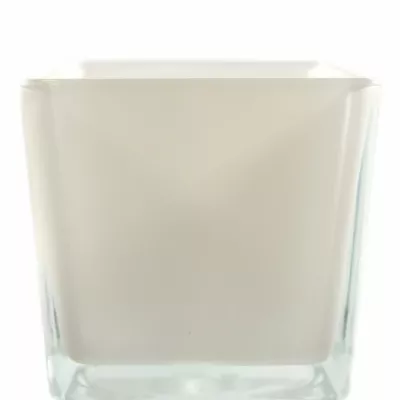 Skleněná miska OHIO 13x13x12cm-bílá