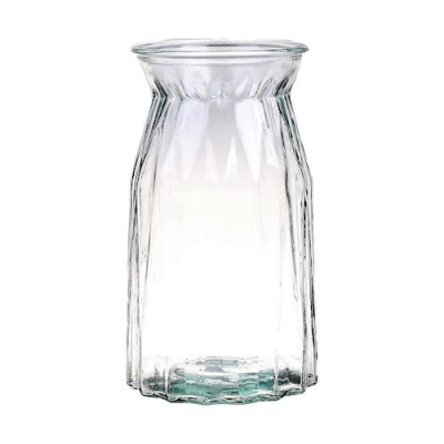SKLENĚNÁ VÁZA 664120100 Ruby Clear Small d10,5/11,5cm v20cm