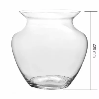 Sklenená váza 870624754 d15cm v20cm
