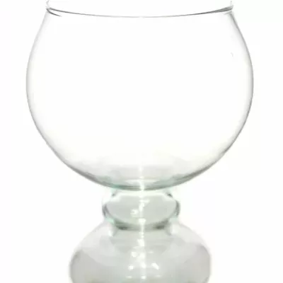 Skleněná váza 882353500 d11cm v19cm