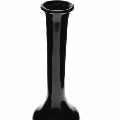 Skleněná váza 883190200 Kalyn Black v25cm
