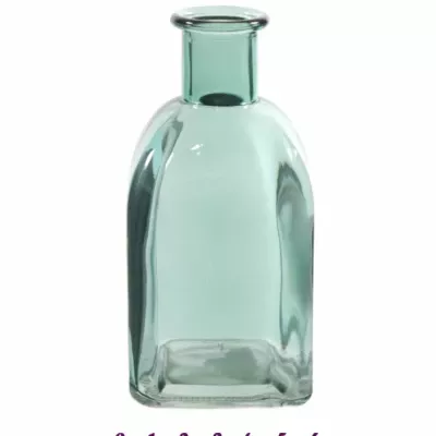 Skleněná váza BONIE v13cm-modrá