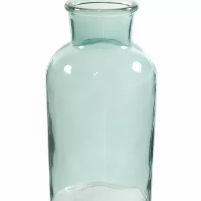 Skleněná váza BRANDI v20cm-modrá