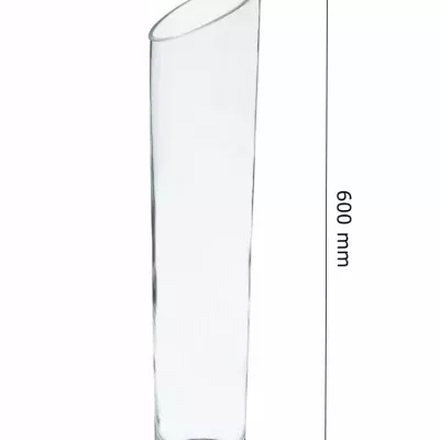 Skleněná váza CRAIG d10cm v60cm