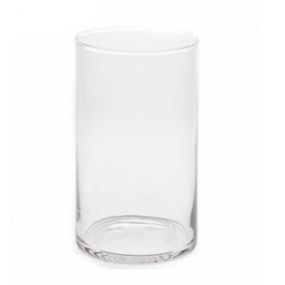 SKLENĚNÁ VÁZA CYLINDER d11,5cm v15cm