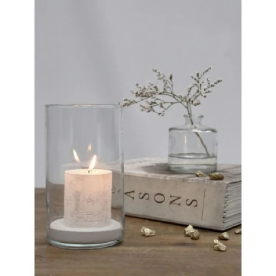 SKLENĚNÁ VÁZA KELLY ø 9,5 cm výška 45 cm