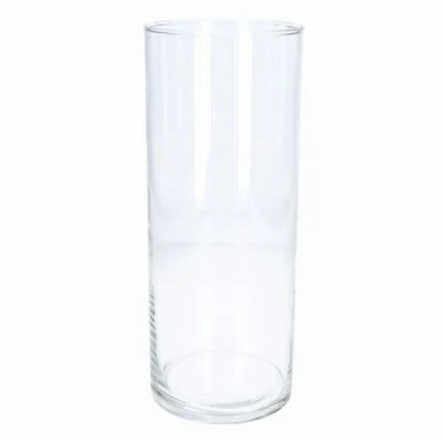 SKLENĚNÁ VÁZA KELLY ø12cm výška 30cm