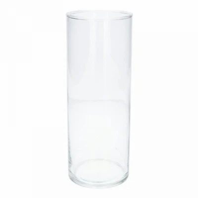 SKLENĚNÁ VÁZA KELLY ø9,5cm výška 40cm