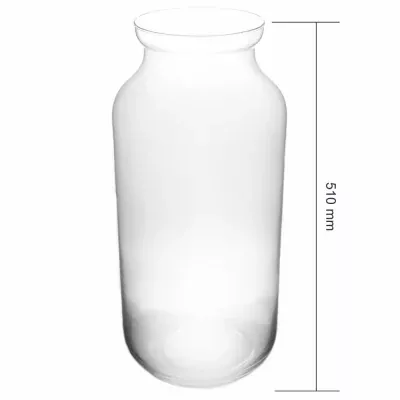 Skleněná váza LIZA d23cm v51cm