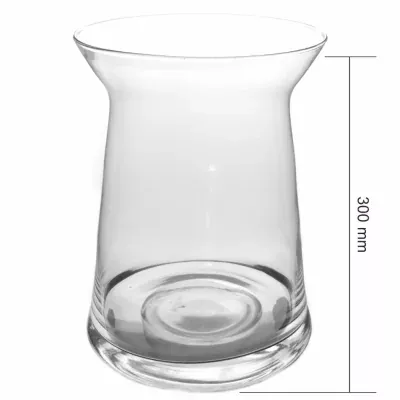 Skleněná váza 882407100 d23cm v30cm