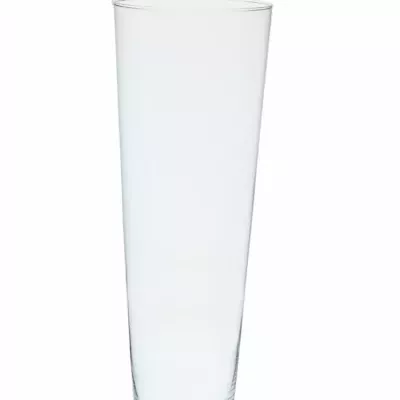 Sklenená váza TAPER d14cm v50cm