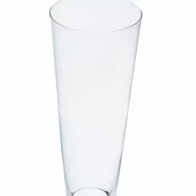 Skleněná váza TAPER d18cm v70cm