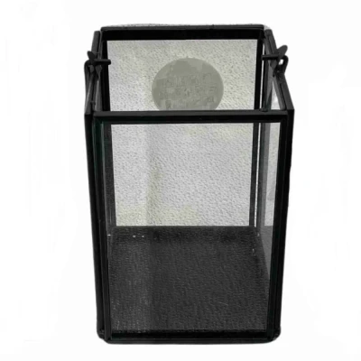 SKLENĚNÝ SVÍCEN DANICA - LUCERNA (sada 3 kusů)