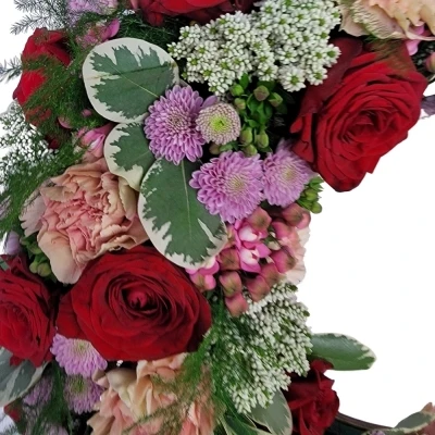 Smuteční věnec před rakev 40cm