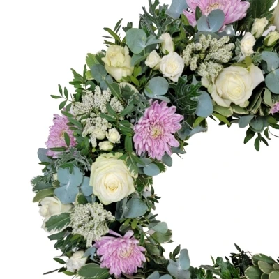 Smuteční věnec před rakev 55cm