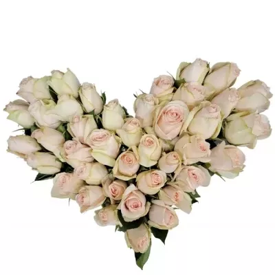 Srdce z ruží veľké HIGH & BRIDAL 60cm