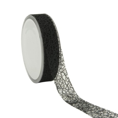 Stuha Honeycomb 25 mm x 20 m černá
